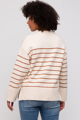 Ivory Striped Sweater