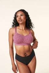 Bravado Berry Jacquard Intrigue Balconette & Nursing Bra