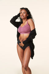 Bravado Berry Jacquard Intrigue Balconette & Nursing Bra