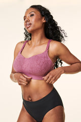 Bravado Berry Jacquard Intrigue Balconette & Nursing Bra