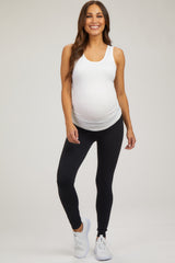 Black Maternity Active Leggings