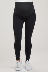 Black Maternity Active Leggings