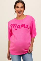 Pink Mama Maternity Sweater Top