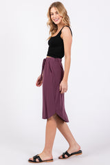 Plum Skirt