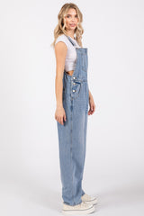 Blue Denim Front Pocket Overall