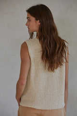 Natural Vest Top